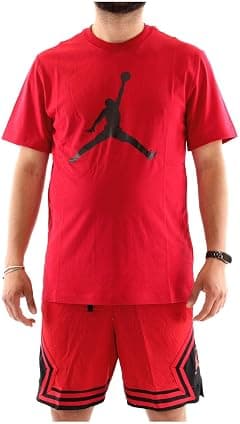 Nike Mens Jumpan Short Sleeve Crew T-Shirt - متتبع أسعار Amazon.sa