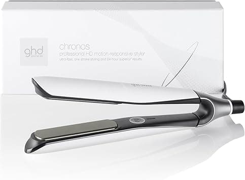 ghd Chronos Styler ― 1" Hair Straightener, 3X Faster HD Motion-Responsive Styler for One Stroke High-Definition Results That Last 24hrs, 85% More Shine, 2X Less Frizz, No Heat Damage ― White on Amazon.ae - Price Tracker