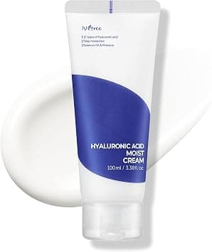 ISNTREE Hyaluronic Acid Moist Cream 100ml, 3.38 fl.oz | Balances Oil & Moisture | Deep Hydration | Korean Skincare - Amazon.sa Price Tracker
