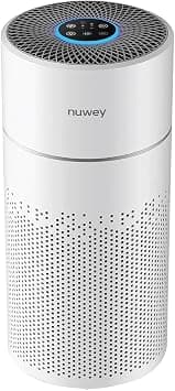 Nuwey by Nutricook Air Purifier for Home & Office, 4-Stage H13 True HEPA Filter (99.97%) | 330 CADR | 130 m² | Smart Air Quality Sensor | Removes Allergens, Dust, Smoke & Pet Dander | 3-Year Warranty on Amazon.ae - Price Tracker