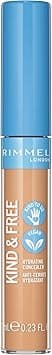 Rimmel KIND & FREE Concealer - All-Day Hydrating Liquid Concealer - With Vitamins E & B5 - Cruelty-Free & Vegan - 7 ml, shade 20 Light on Amazon.ae - Price Tracker