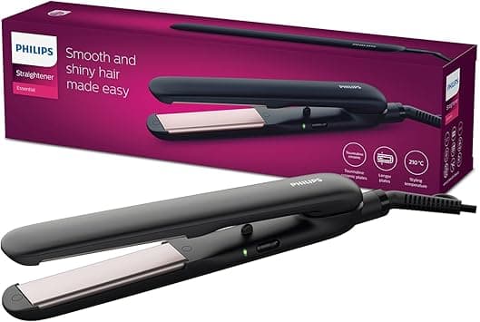 Philips Hp8321 Essential Care 1-Inch Ceramic Hair Straightener, Black on Amazon.ae - Price Tracker