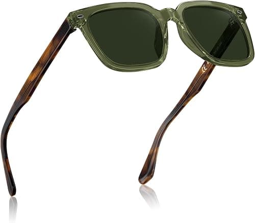 STGATN Retro Square Mens Sunglasses Non-Polarised, 100% UV400 Protection Eyewear, Classic Shades for Driving Travel Head up Display on Amazon - Best Deal Finder