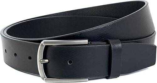 CLASSIC MILANO® Genuine Leather Belt Men in an elegant GIFT BOX; Classic Jean Belt; Belts for men Mens belt Leather; Pin Buckle 35MM on Amazon.ae - Price Tracker