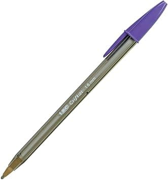 Bic Cristal P. TA 1.6mm Ball Pen Purple. on Amazon.sa - Price Tracker