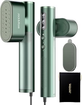 Jack & Rose Dual Voltage Handheld Garment Steamer 100-220V,SC-001 | 15s Fast Heat Up; 2-in-1 Steamer & Iron; Large Ceramic Panel; Global Travel Use على Amazon.ae - متتبع الأسعار