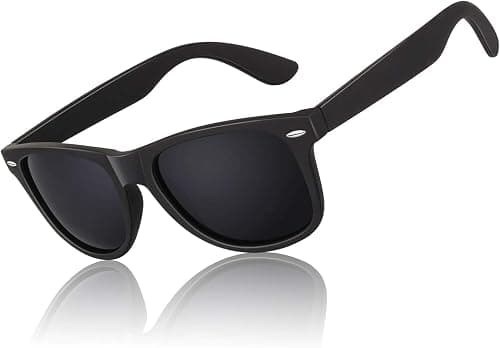 Polarized Sunglasses for Men Driving Sun glasses Shades 80's Retro Style Brand Design Square on Amazon - Best Deal Finder