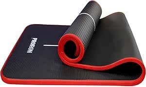 PROIRON Yoga Mat Non-Slip Eco Friendly NBR All-Purpose 10mm Thick Exercise Mat High Density Anti-Tear Pilates Mat with Carrying Strap for Yoga Pilates and Gymnastics - 183cm x 66cm x 1cm on Amazon.ae - Price Tracker