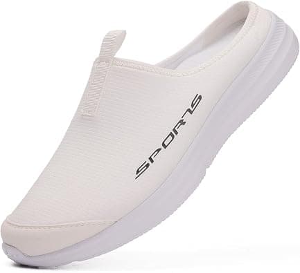 DimaiGlobal Mens Slippers with Arch Support Casual Mules Clog Open Back Shoes Comfort Slip-On Walking Loafer Indoor Outdoor House Shoes on Amazon.ae - Price Tracker
