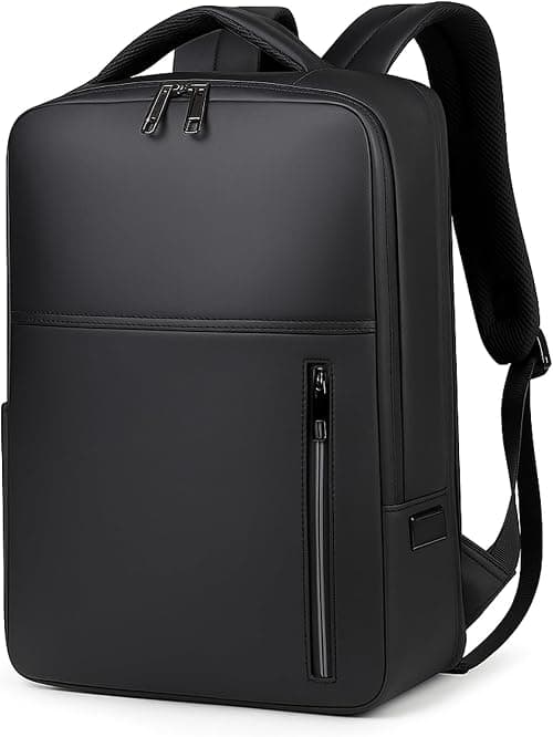 Premium Men’s Black Backpack | Water-Resistant School Backpack & Multi-Compartment Business &Travel Backpack with Integrated USB Charging Port, Padded Laptop Sleeve & Ergonomic Comfort Design على Amazon.ae - متتبع الأسعار