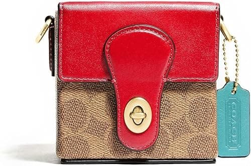 Coach Square Cross-Body Bag, Red on Amazon - Best Deal Finder