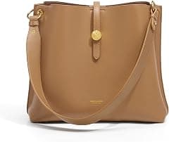 Cnoles Women Genuine Leather Designer Tote Bags Purses And Handbags For Women Fashion Ladies Top Handle Shoulder Satchel Bag - Amazon.sa Price Tracker