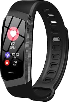 Smart Watch Fitness Tracker With Blood Pressure, Heart Rate Sleep Monitor, IP67 Waterproof, Calorie Counter, Pedometer Activity Trackers for Android iOS Men Women on Amazon.sa - Price Tracker