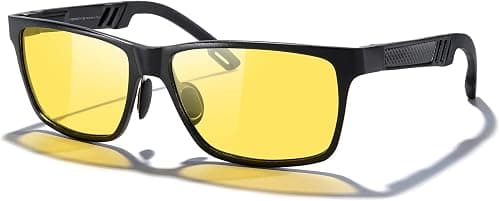 Polarized Sunglasses for Men Driving Fishing Aluminum Frame UV400 on Amazon.ae - Price Tracker