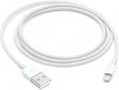 Apple Lightning to USB Cable (1 m) - متتبع أسعار Amazon.sa