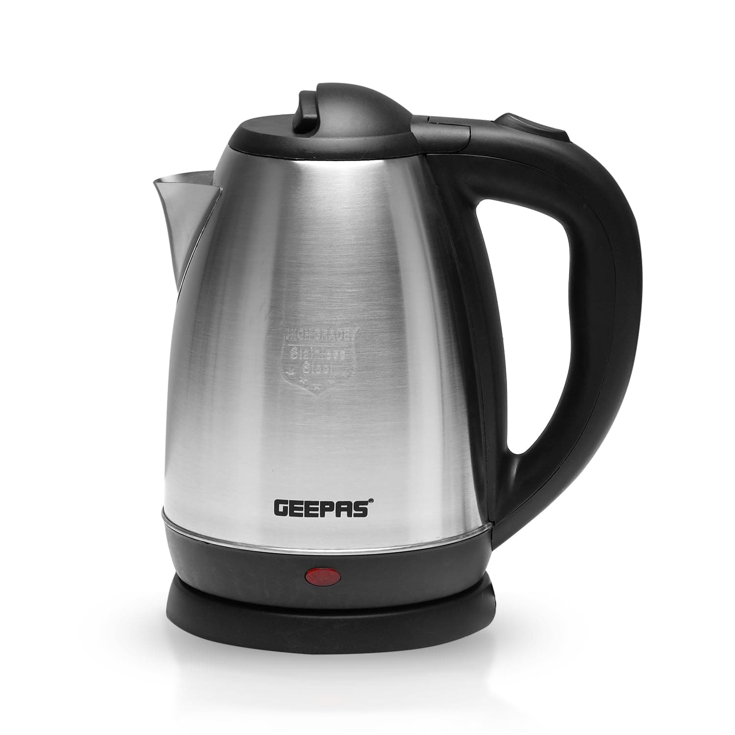 Electric Tea Kettle 1.8 L, Auto Shut Off And Boil Dry Protection, Safety Lock Lid, 360 Degree Rotational Base, Stainless Steel, Ergonomic Handle, Perfect Pour, Large Capacity 1.8 L 1500 W GK5454B on Amazon.ae - Price Tracker