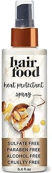 Hair Food Coconut & Argan Oil Heat Protectant Spray, Up to 450 Fahrenheit Protection, Paraben & Dye-Free, Sulfate-Free, For All Hair Types, Alcohol Free, Adds Shine, 6.4 Fl Oz on Amazon.ae - Price Tracker