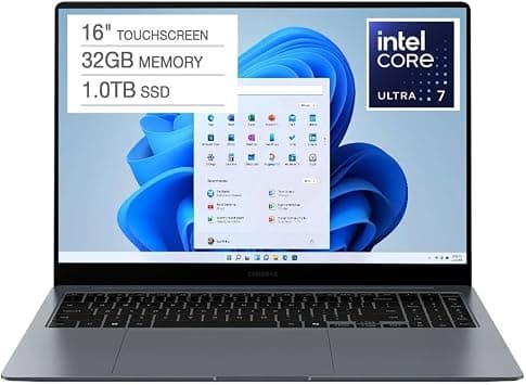 SAMSUNG Galaxy Book4 Pro 16” Touchscreen Laptop – Intel Core Ultra 7-155H Processor – 32GB Memory & 1TB SSD – Wi-Fi 6E (Gig+) & Bluetooth 5.3 - Windows 11 - Moonstone Gray on Amazon.ae - Price Tracker