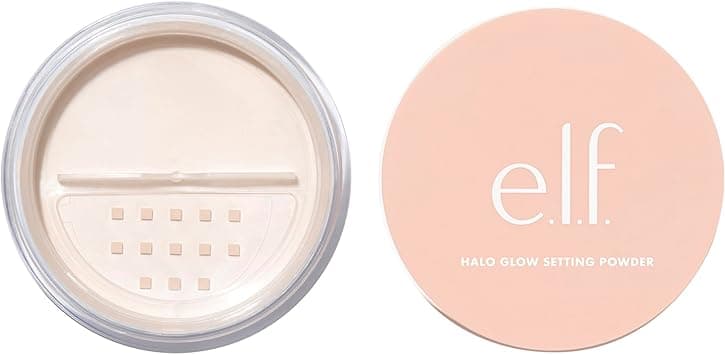 e.l.f. Halo Glow Soft Focus Setting Powder, Silky Powder For Creating Without Shine, Smooths Pores & Lines, Light Pink on Amazon.ae - Price Tracker