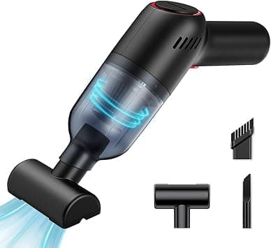 Tooetoy Handheld Cordless Wireless Vacuum Cleaner, 8000PA Super Cuction Handheld Vacuum Cleaner, Rechargeable Vehicle-Mounted Cordless Vacuum, Lightweight Dry and Wet Household/Pet/for Cars on Amazon - Best Deal Finder