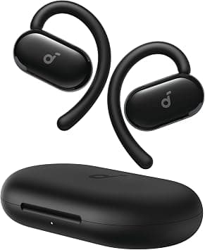 soundcore V20i by Anker Open-Ear Headphones, Adjustable Ear Hooks, Ultra-Comfort, Snug Fit, Deep Bass, Clear Calls, IP55, LED Lights, 36H Playtime, Bluetooth 5.4 Earbuds, Multipoint Connection | Adjustable Hooks, Ultra-Comfort, Snug Fit, Power Sound, Clear Calls, IP55, 36H Playtime, Bluetooth 5.4, Multipoint Connection - متتبع أسعار Amazon.sa