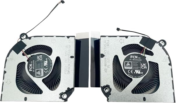GPU & CPU Cooling Fan Replacement for ACER Predator Helios Neo 16 PHN16-71 PHN18-71 PHN16-71 5060 N22Q22 2023 (CPU & GPU Fan) على Amazon.ae - متتبع الأسعار