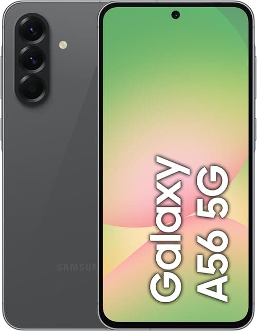 Samsung Galaxy A56 5G, Android Smartphone, 256GB Storage, 12GB RAM, Awesome Graphite, 6x OS Upgrades, Large Display, Long Battery Life (KSA Version) on Amazon.sa - Price Tracker