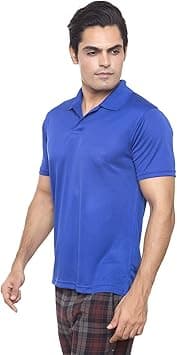 Santhome Dry Fit Fitness Sports Polo T-Shirt for Men with UV Protection | Collar Polo Shirt Men - DryNCool on Amazon.ae - Price Tracker