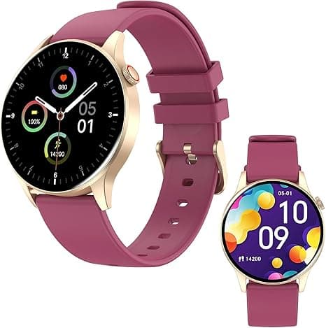 Smartwatch with Bluetooth Calls/Smart Notifications 1.43", Fitness Tracker with 100+ Sport Modes, Sleep/Stress Health Tracker, Compatible with Android & iOS (Purple) on Amazon.ae - Price Tracker
