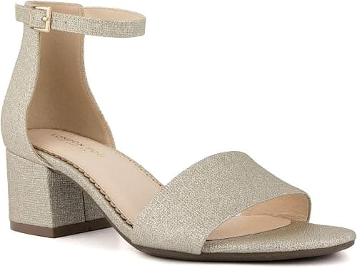 London Fog Womens Heeled Sandal Sandales Talons Nikki على Amazon.ae - متتبع الأسعار