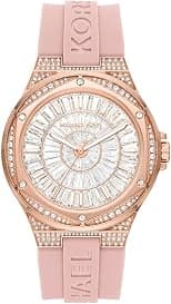 Michael Kors Lennox Women's Watch, Stainless Steel Watch for Women with Steel or Silicone Band - متتبع أسعار Amazon.sa