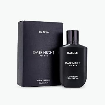 NASEEM Date Night for Men Eau De Parfum 100ml | Subtle & Long-Lasting Scent | Alcohol-Free | Fresh, Spicy & Musky Fragrance | Ideal for Evening & Special Occasions على Amazon.ae - متتبع الأسعار