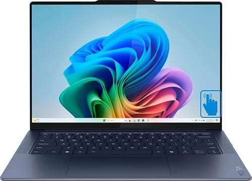 Lenovo Yoga Slim 7X Copilot Laptop 14.5" OLED 3K 1000 nits Touchscreen (Snapdragon X Elite X1E-78-100, 16GB LPDDR5X, 1TB SSD, Backlit KB, WiFi 7, Win 11 Home) (16GB RAM, 1TB on Amazon.sa - Price Tracker