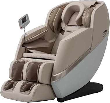 ZERO HEALTHCARE Heal Master Massage Chair Full Body Massage with 20 Rollers, 48 Airbags, Heating Therapy, Zero Gravity, Adjustable Footrest, 5 Auto Programs & Premium Leather (Beige) on Amazon.ae - Price Tracker