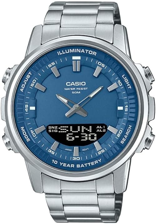 CASIO Stainless Steel Band Analog Digital on Amazon.ae - Price Tracker