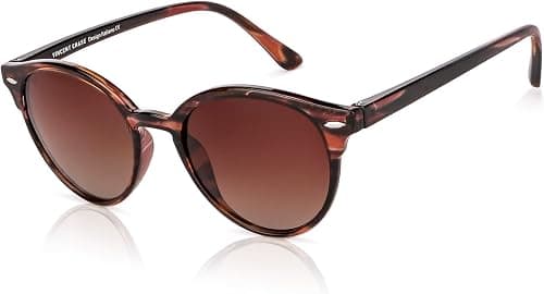VINCENT CHASE EYEWEAR Unisex Adult Round Polarization Sunglasses on Amazon - Best Deal Finder