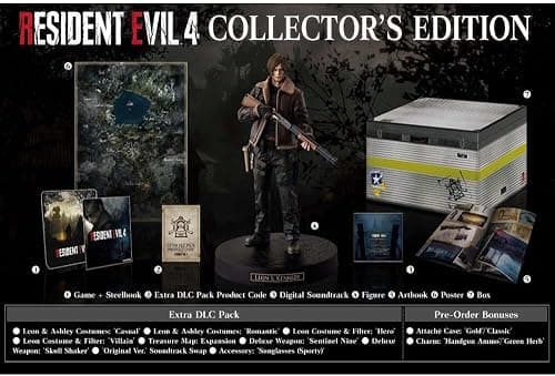 PLAYSTATION5 RESIDENT EVIL 4 REMAKE COLLECTOR'S EDITION (PS5) على أمازون - دليلك لأفضل العروض