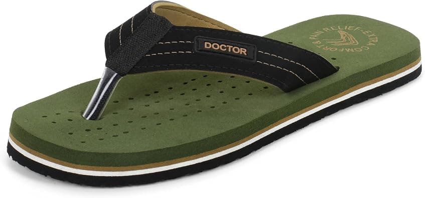 DOCTOR EXTRA SOFT Slipper Ortho Care Orthopaedic and Diabetic Super Fit Comfort Doctor Slipper, Dr. Slipper, Flip-Flop, Cushion, Slides and House Slipper for Men's and boys ULTRA SOFT D-28 on Amazon.ae - Price Tracker