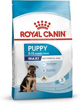 Royal Canin SHN Maxi Puppy 15 kg Size Health Nutrition Dog Food, Natural, 02RCMAXJ15 - متتبع أسعار Amazon.sa