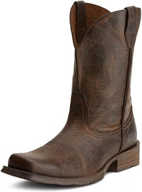 Ariat Rambler Western Boot – Men’s Leather, Square Toe, Western Boots, One size على Amazon.ae - متتبع الأسعار