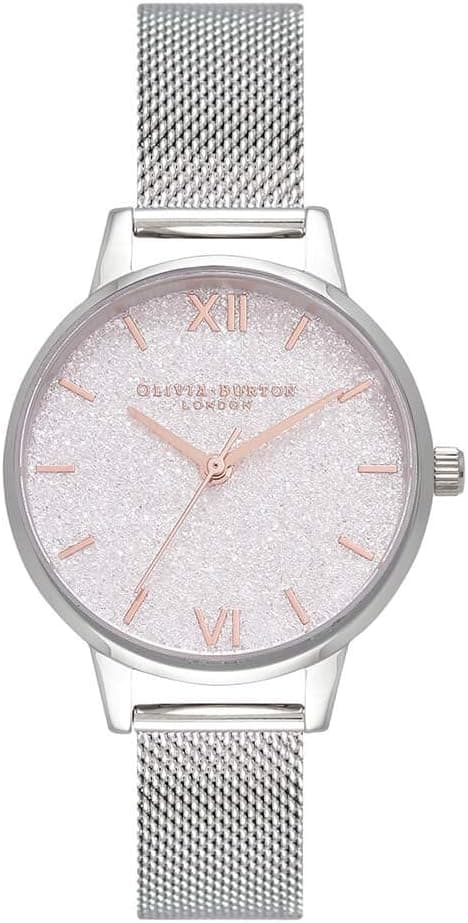 Olivia Burton Analogue Quartz Watch for Women with Silver Stainless Steel Bracelet - OB16GD47 on Amazon.ae - Price Tracker