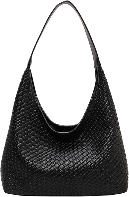 2024 Leather Tote Bag for Women Top-handle Shoulder Bag, Hobo Bags Large Capacity Soft Vegan Crossbody Handbag Underarm on Amazon.ae - Price Tracker