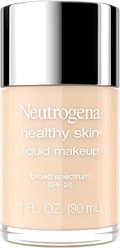 Neutrogena Healthy Skin Liquid Makeup Foundation, Broad Spectrum SPF 20 Sunscreen, Lightweight & Flawless Coverage Foundation with Antioxidant Vitamin E & Feverfew, 30 Buff, 1 fl. oz on Amazon.ae - Price Tracker