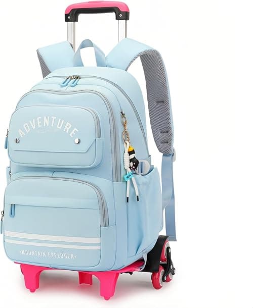 girls Rolling Backpack Rolling backpack على Amazon.ae - متتبع الأسعار