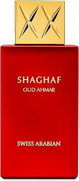Swiss Arabian Shaghaf Oud Ahmar Eau de Parfum, 75ml, Premium Quality Perfume, Women and Men’s Fragrance, fruity, floral, amber Luxurious Blend Perfumes for Men and Women on Amazon.ae - Price Tracker