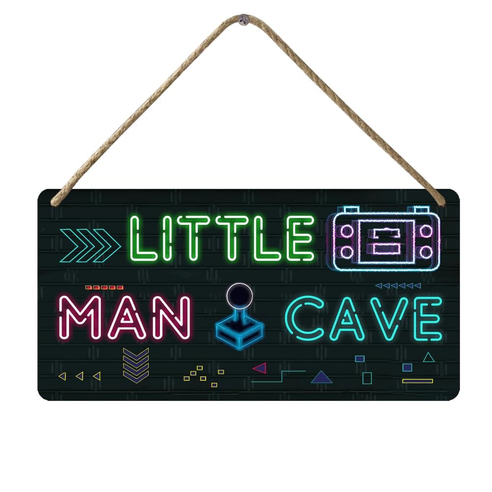 Gamer Room Decor For Boys Bedroom Wall Decor For Men Gaming Decor Game Room Accessories Kids Decorations For Bedroom Little Man Cave Wooden Door Sign Cool Stuff For Your Room Gaming Wall Art 12x6 In on Amazon.ae - Price Tracker