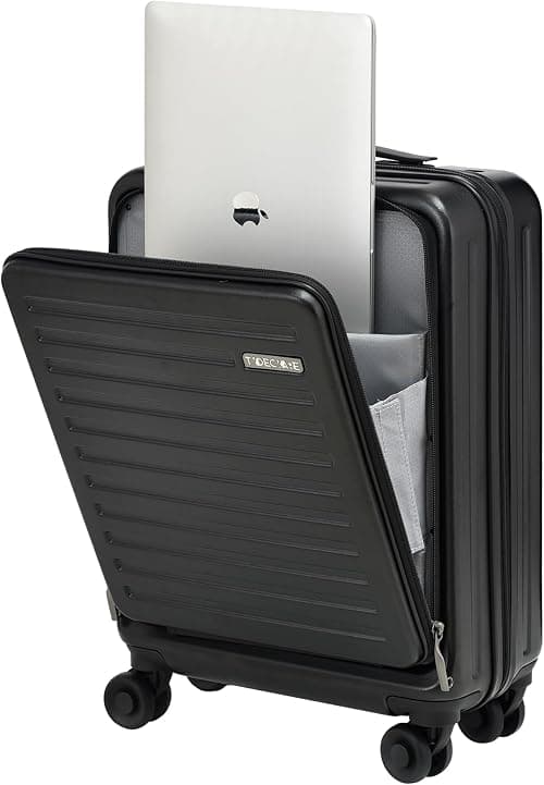 TydeCkare 20 Inch Carry On Luggage Aluminum with Front Ziiper Pocket on Amazon - Best Deal Finder