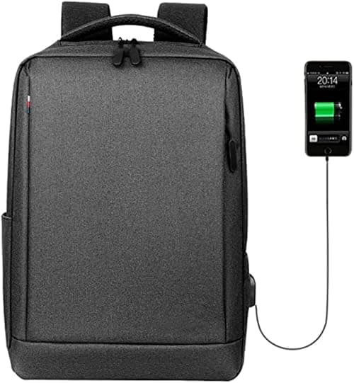 Travel Laptop Backpack, 16.1 inch Business Anti Theft Backpack with USB Charging Port, Water Resistant College School Bag for Men on Amazon.sa - Price Tracker