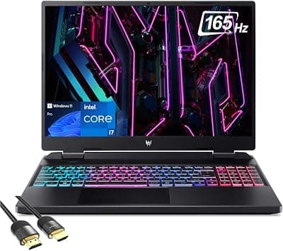 Acer Predator Helios Neo 16 Gaming Laptop,16/in WQXGA 165Hz,Intel 13th Gen Core i7-13700HX,GeForce RTX 4060,16GB DDR5,1TB PCIe 4.0,4-Zone RGB KB,Thunderbolt 4,WiFi 6,RJ45,PDG HDMI,Win 11 Pro على Amazon.ae - متتبع الأسعار