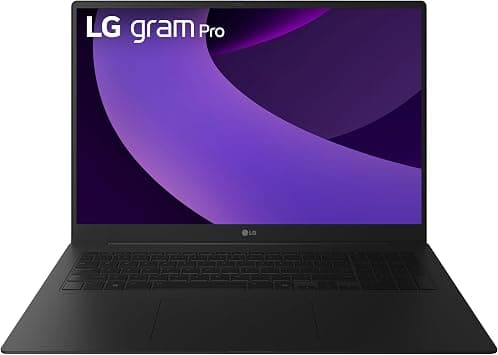 LG gram Pro 17-inch Lightweight Laptop Computer, Intel Evo Edition Powered by Intel Core Ultra7 255H Processor, NVIDIA RTX5050, Windows 11 Home, 16GB RAM, 1TB SSD, Black على Amazon.ae - متتبع الأسعار